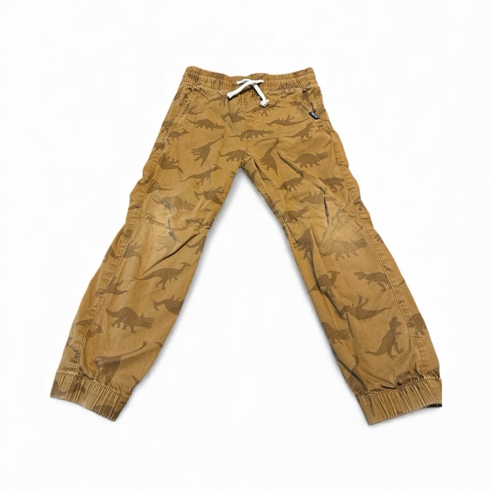 H&M Kids Dinosaur Print Joggers - Brown